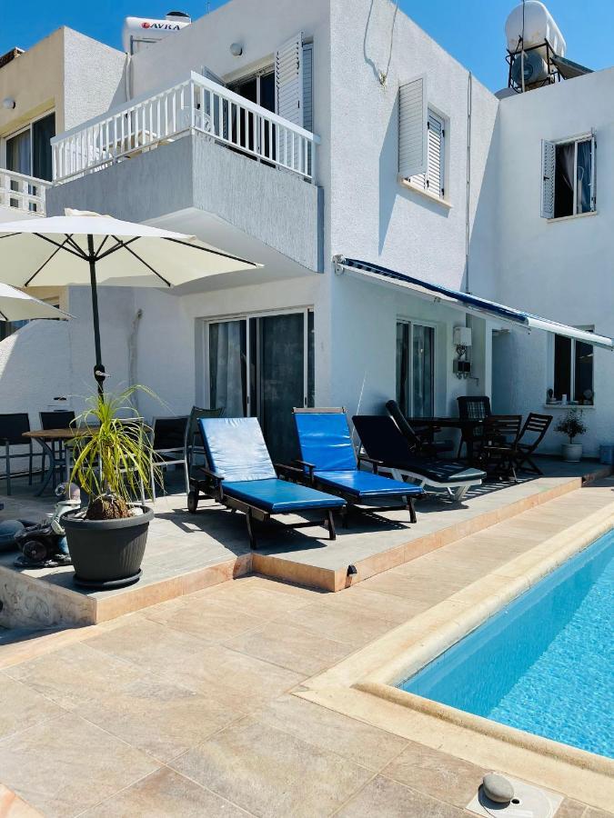 Ferienwohnung Peaceful Townhouse With Private Pool Near The Sea Paphos Exterior foto